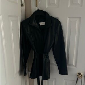 Chic Black Leather Jacket